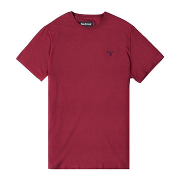 BARBOUR メンズ ロゴ 刺繍 コットン Tシャツ MTS0331 RE88 48460391