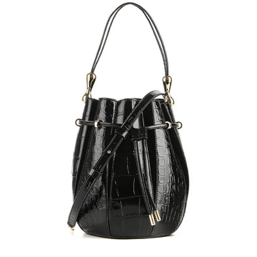 Salvatore Ferragamo Women's Bucket Bag (SKU: 21 6130 NERO 0770470) 67116543