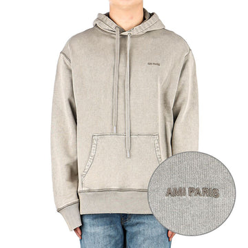 AMI (USW216 JE0052 263) Unisex Fade Out Hoodie Sweatshirt 67116565