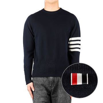 THOM BROWNE 24SS (MKA001A 00011 415) Herren schräg gestreifter Pullover 67116597