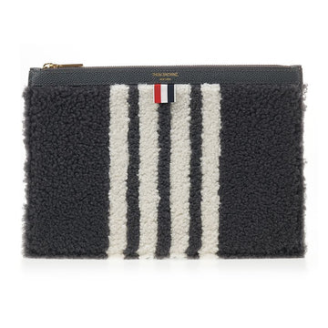 THOM BROWNE メンズ コリーメリノ スモール クラッチバッグ L0019 035 40317792