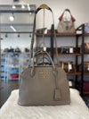 Prada Vitello Daino Tote Bag Light Grey (1BA264) 67185985 [P]