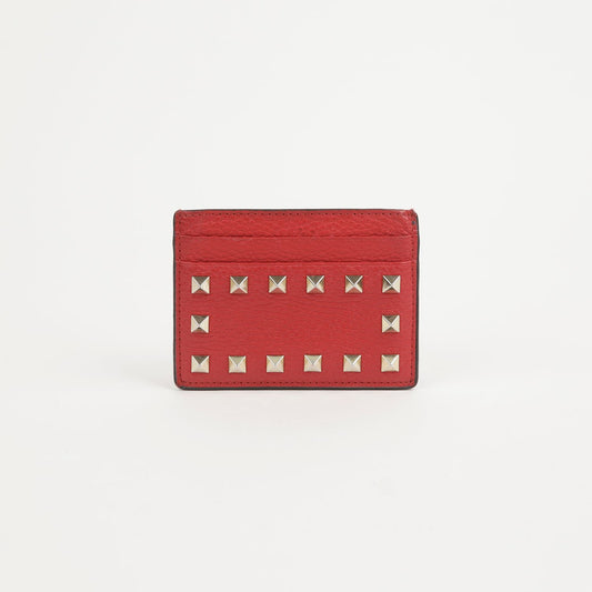 Valentino Rockstud Card Holder 67042622
