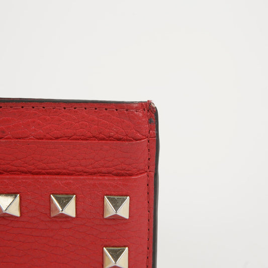 Valentino Rockstud Card Holder 67042622