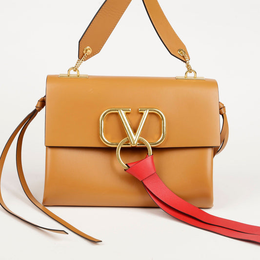 VALENTINO Vリングフラップショルダーバッグ 67034913