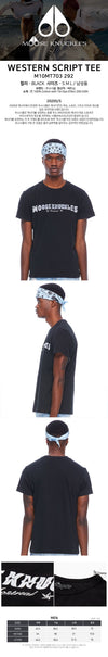 MOOSE KNUCKLES 20SS 半袖Tシャツ M10MT703 292 メンズ ブラック 67709667 [P]