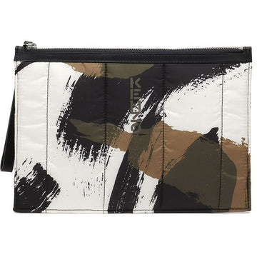 KENZO クラッチバッグ 5PM002 F24 99 パウチ ブラック ミニバッグ 67804283