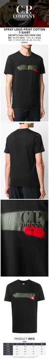 CP Company Printed Logo Short Sleeve T-Shirt 08CMTS146A Men 67817042 [P]