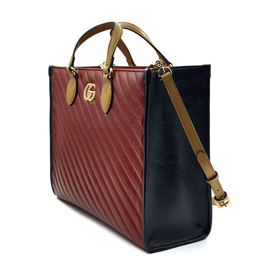 GUCCI GGマーモントリミテッドトート兼ショルダーバッグ(627332) 67826931