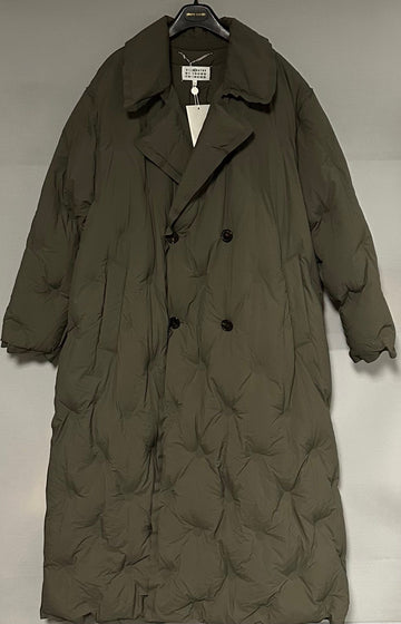 Maison Margiela Green Military Padded Coat (Women's Oversized) 120 67847472