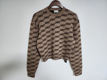 BALENCIAGA BBモノグラム女性ニット 704553 67893241