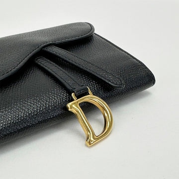 DIOR Schwarze Saddle Kartenetui 3VDIW26115 68266641