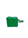 BOTTEGA VENETA カセットミニカメラバッグ グリーン 810757172 68431186 [P]