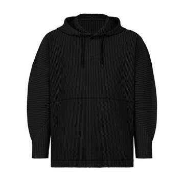 ISSEY MIYAKE Homme Plissé Monthly Plissee Kapuzen-T-Shirt JK106 53582554