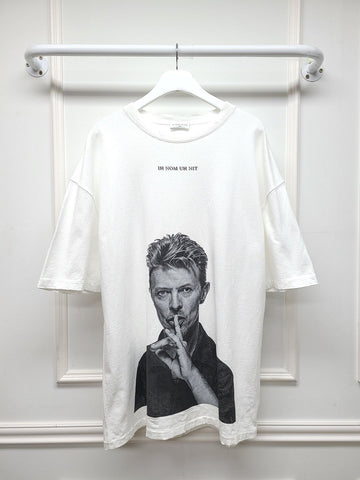 IH NOM UH NIT White David Bowie Oversized Vintage T-Shirt 41884684