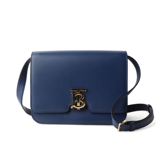 BURBERRY レザーラージゴールドTBバッグミディアムショルダーバッグ/31797-2 68491388