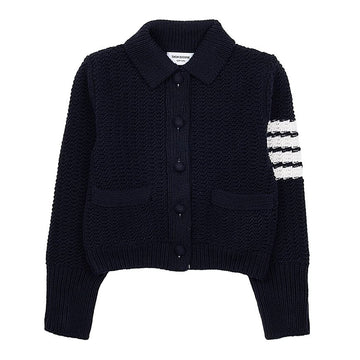 THOM BROWNE 4バー ストライプ リンク カーディガン 69032405