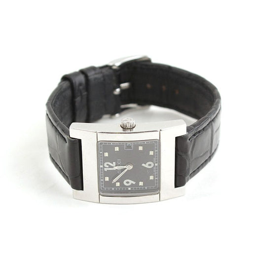 Gucci Black Steel Wani Strap Quartz Watch 7700L 69036709