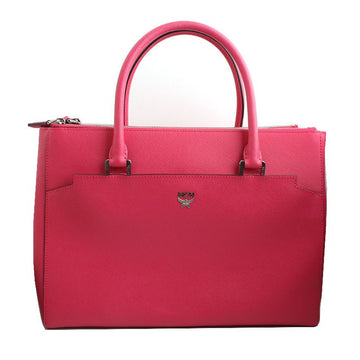 MCM Magenta Pink Saffiano Shoulder Tote Bag 69037412