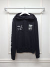 OFF WHITE ブラック モナリザ フーディ S 42358854 [P]