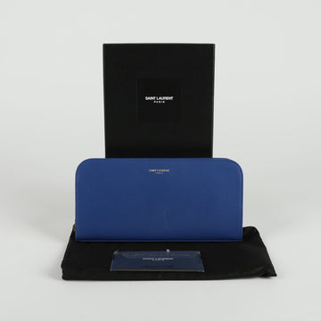 Saint Laurent Zipper Long Wallet 326599 68491391