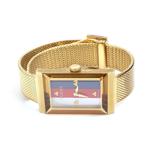 Gucci Mother of Pearl Gold-Plated Watch 1749815A 69277879