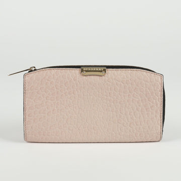 Burberry Gold Logo Long Wallet 68476386