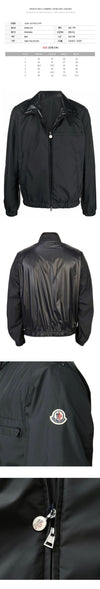 MONCLER AMANE Kapuzenjacke mit Logo-Patch Schwarz 1A001 44 595ZG 999 70425475 [P]