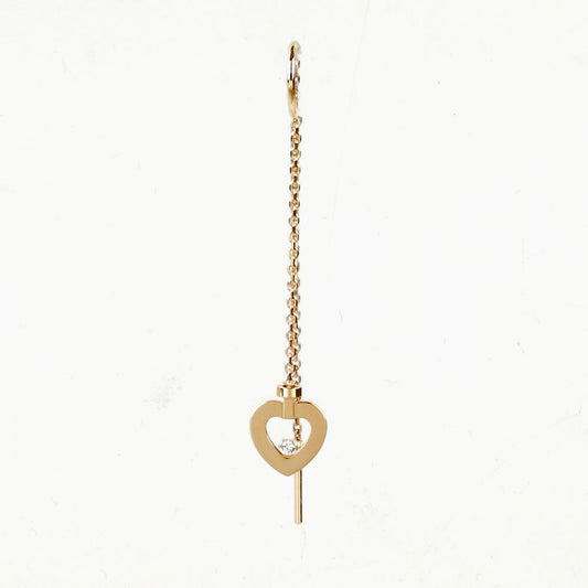 Fred 8B0314 1P Diamond Pretty Woman Pendant Single Earring 114509867