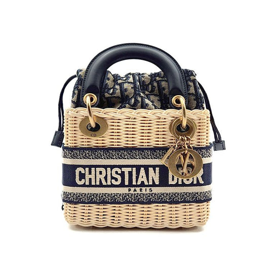 DIOR クリスチャン ナチュラル ウォーカー レディースバッグ ミニ L741743 70765093