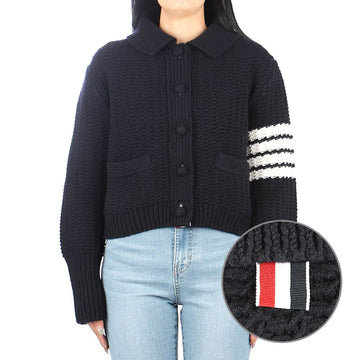 Thom Browne Diagonal Sleeve Cardigan 70809991