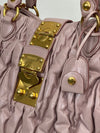 Miu Miu Indie Pink Matelassé Large Hobo Shoulder Bag 3VMIB31561 71039274 [P]