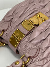 Miu Miu Indie Pink Matelassé Large Hobo Shoulder Bag 3VMIB31561 71039274 [P]