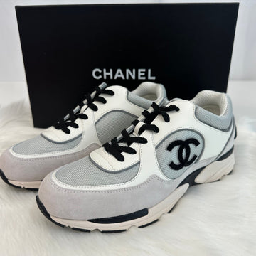 CHANEL Herren Sneaker Grau G39068 71084468