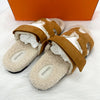 Hermes Sifré Shearling Men's Sandals Slippers 71106859 [P]