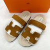 Hermes Sifré Shearling Men's Sandals Slippers 71106859 [P]