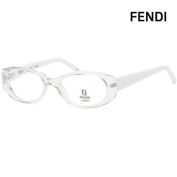Fendi F907 000 Clear Horn Rim Eyeglass Frame 71103116