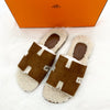Hermes Izmir Shearling Sandals Slippers 71166748 [P]