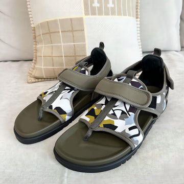 Hermes Men's Sandals Military 71228546