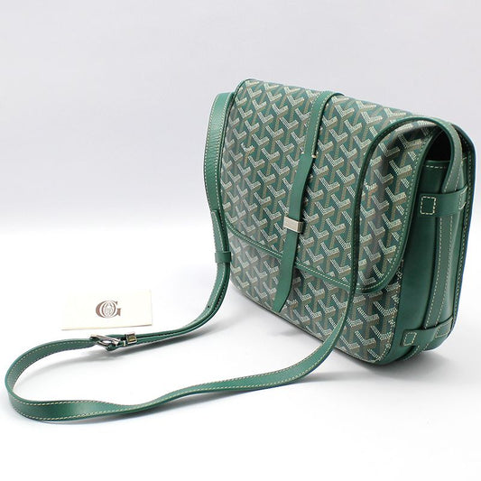 GOYARD グリーンベルベデルMMクロスバッグ 71273584
