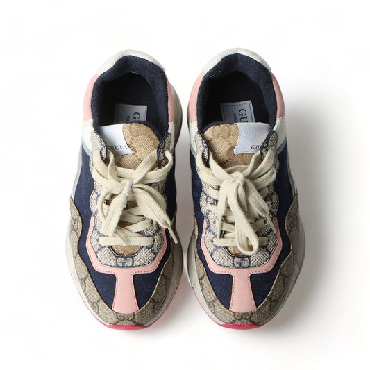Gucci Multi-Color Lytone Sneakers 34 1/2/31902 71274331
