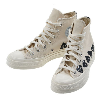 Comme Des Garcons Unisex Converse Chuck Taylor High Sneakers P1K127 WHITE 71280490
