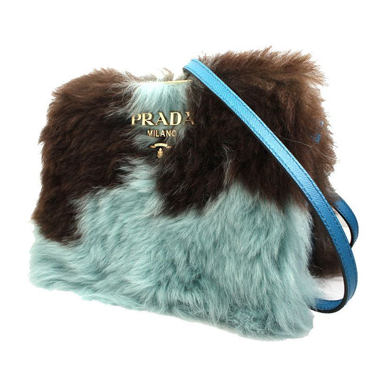 PRADA ツートンファーボディバッグ・クラッチバッグ 71302452