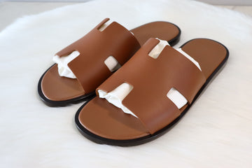 Hermes Izmir Slippers Gold 71394903
