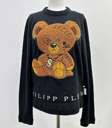 PHILIPP PLEIN Vintage Teddy Bear Strickwaren M 4TPPTP2061 71395155