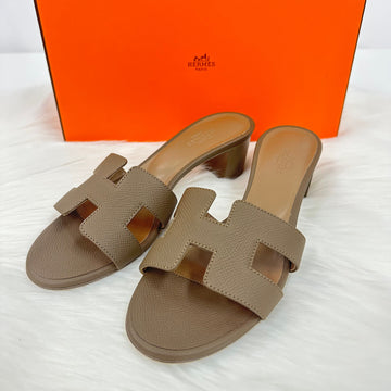 Hermes Oasis Sandals Etoupe 151215 71397222