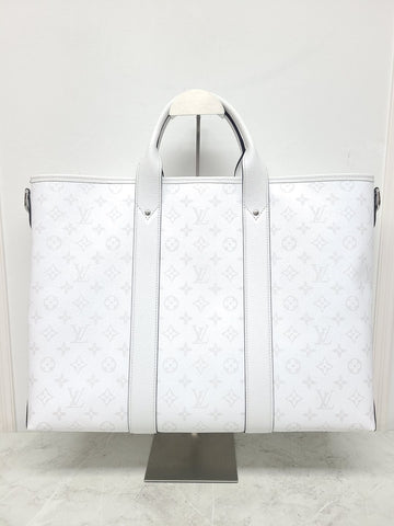 LOUIS VUITTON Weiße Monogram Weekend Tote Crossbody 71398128