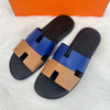 Hermes Izmir Two-Tone Sandal Slippers H172460ZH 71601461 [P]