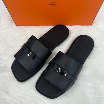 HERMES Gabriel Kelly Schnalle Sandalen Slipper H231736ZH 71601870