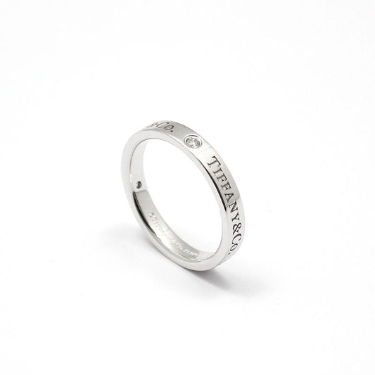 Tiffany & Co Platinum TCO 3P Diamond Band Ring 11.5 71618797